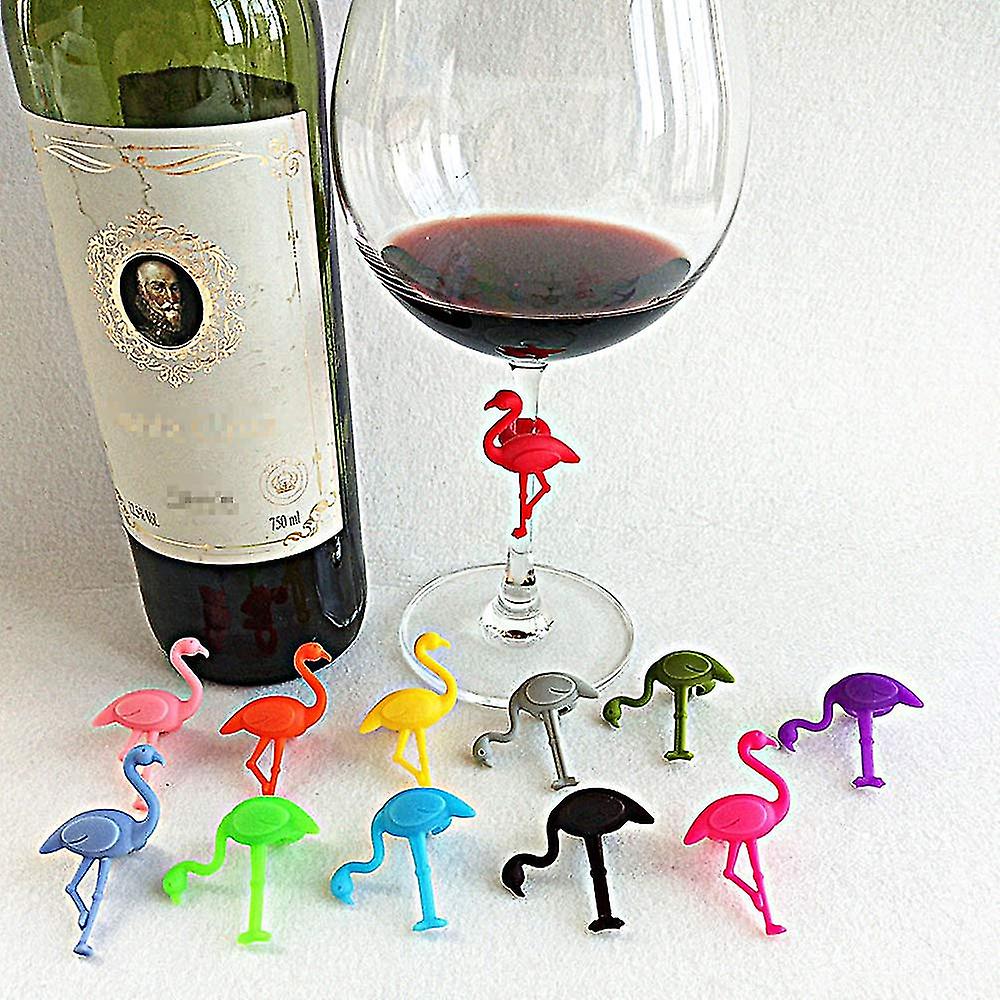 24 Pcs Skull Shape Wine Glass Charms - Silicone Drink Markers For Parties & Events