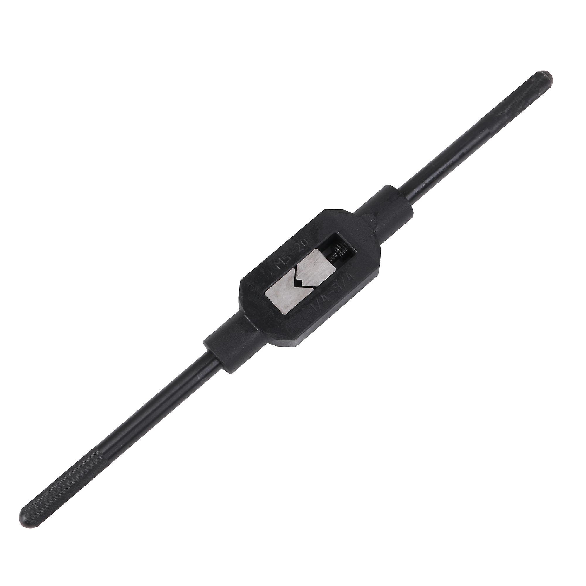 Tap Handle & Reamer Adjustable Wrench Black 1/4 Inch - 3/4 Inch Black