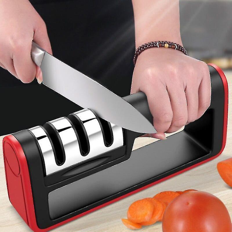 Knife Sharpener Diamond Quick Professional 3 Stages Sharpener Knife Sharpening Tools Sharpening Ston