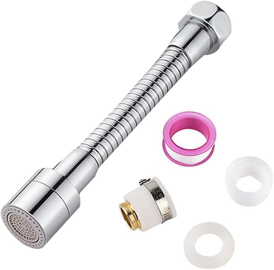 Faucet splash-proof head all-copper universal rotating water spout splash-proof nozzle