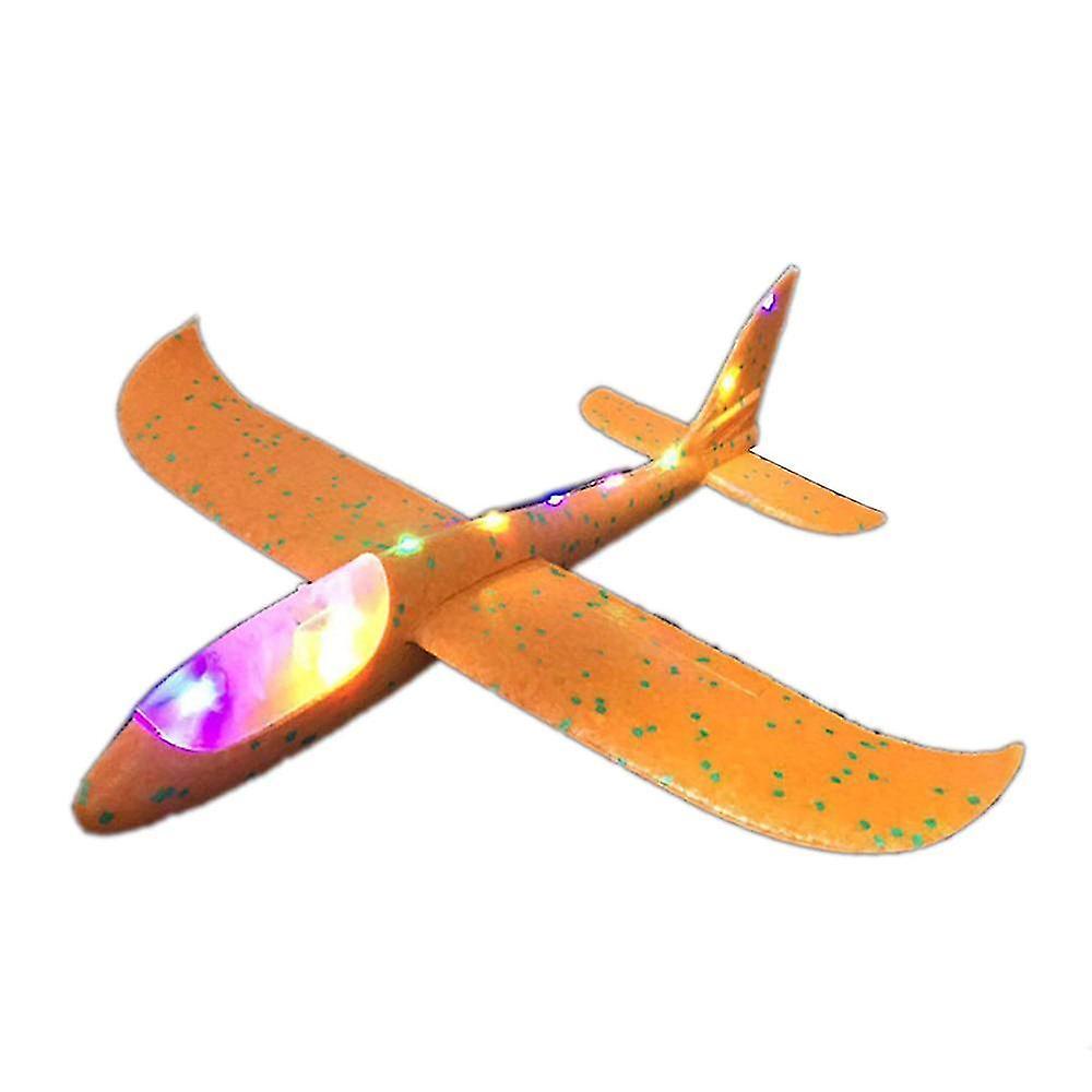 Orange light Epp Foam Launch Glider Plane Toy