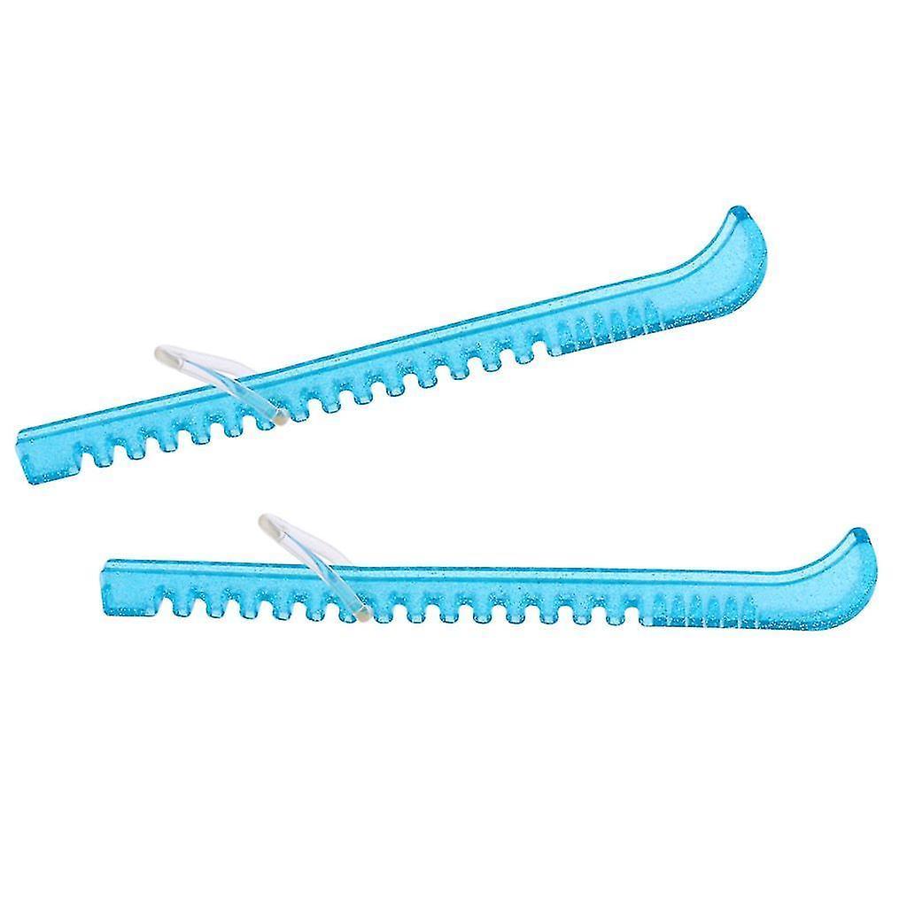 Blue 1 Soft Plastic Ice Hockey Figure Skate Blade Guard Cover Protector Accessories &