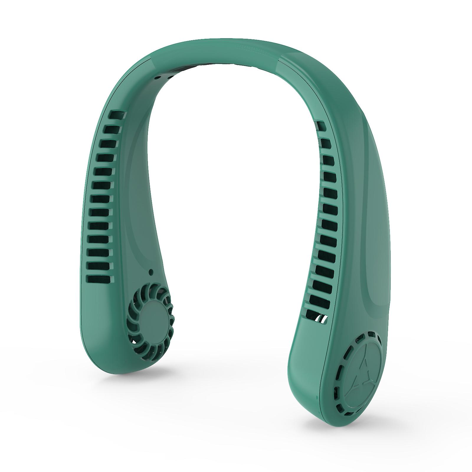 ללא ידיים מאוורר ללא להב מאוורר אישי לביש קירור, ללא עלים, מאוורר חיצוני נטענת, מאוורר USB, 3 מהירויות, 100% חדש