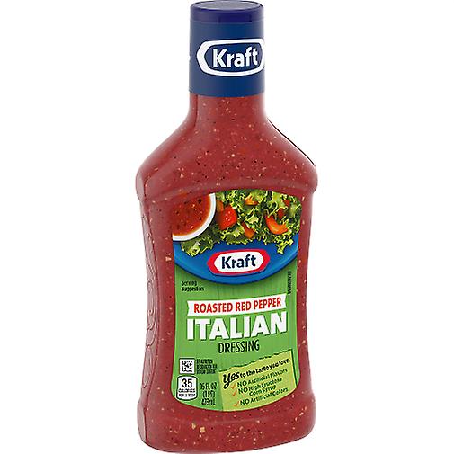 Kraft Roasted Red Pepper Italian Salad Dressing