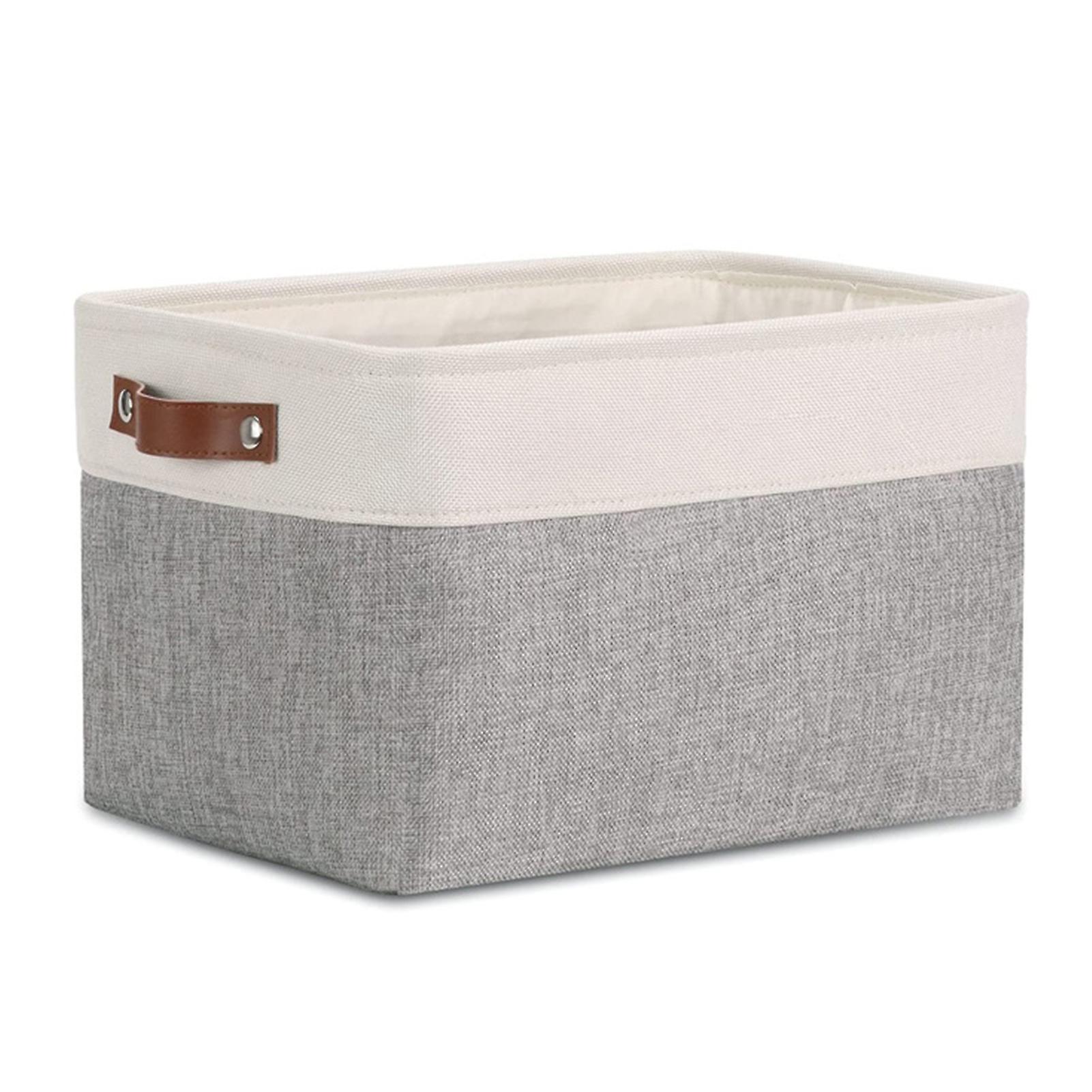 Foldable Fabric Storage Boxes Space Saving Organizer Baskets