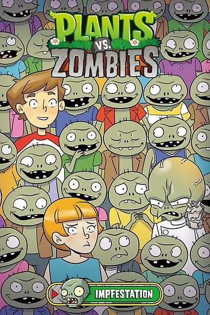 Plants Vs. Zombies Volume 21 Impfestation by Breckel Heather Paperback Book