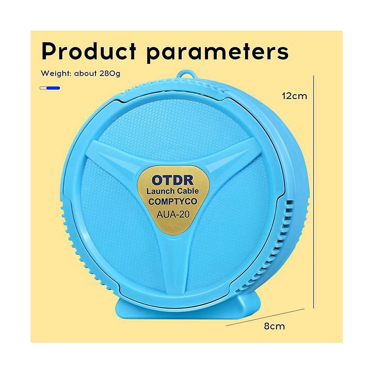 Câble De Lancement OTDR 500 Mètres - SC/APC à SC/APC, Monomode, Pour Test Fibre Optique