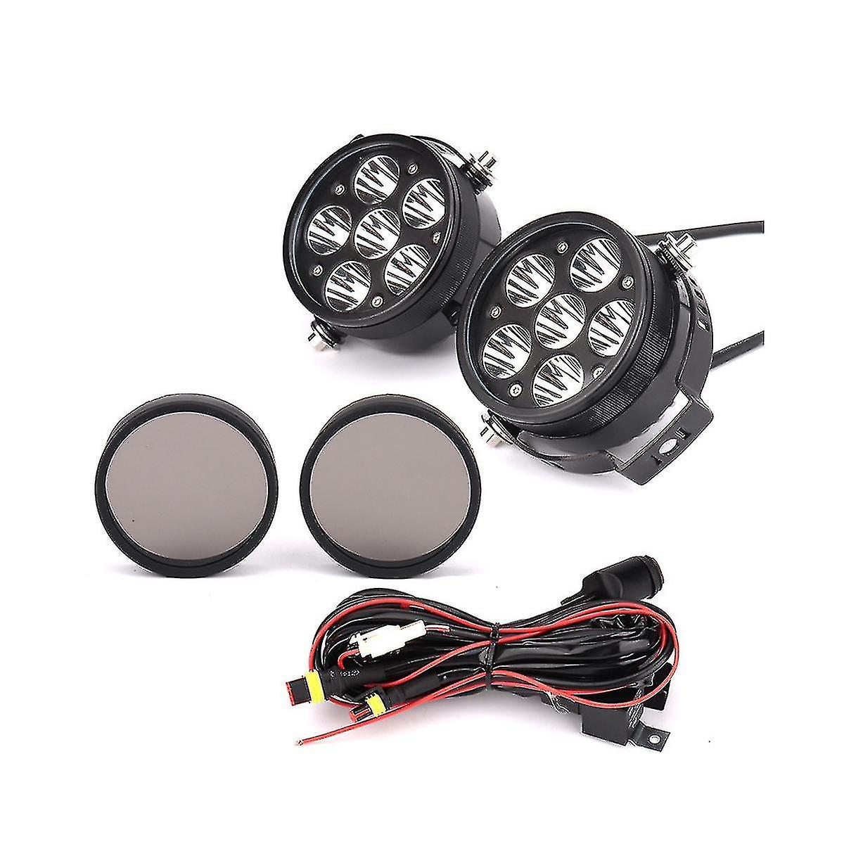For R1200gs Lc R1250gs F900r R9t Universal Motorcycle Led Auxiliary Headlight Fog Lights Spotlight,
