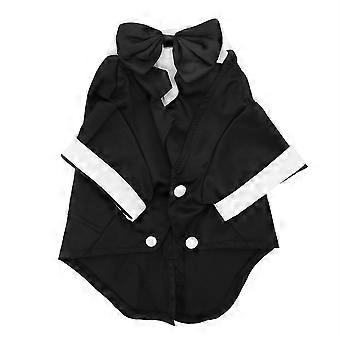 huisdier hond kleding trouwpak jurk mannelijke hond pakken hond trouwjurk puppy kleding M