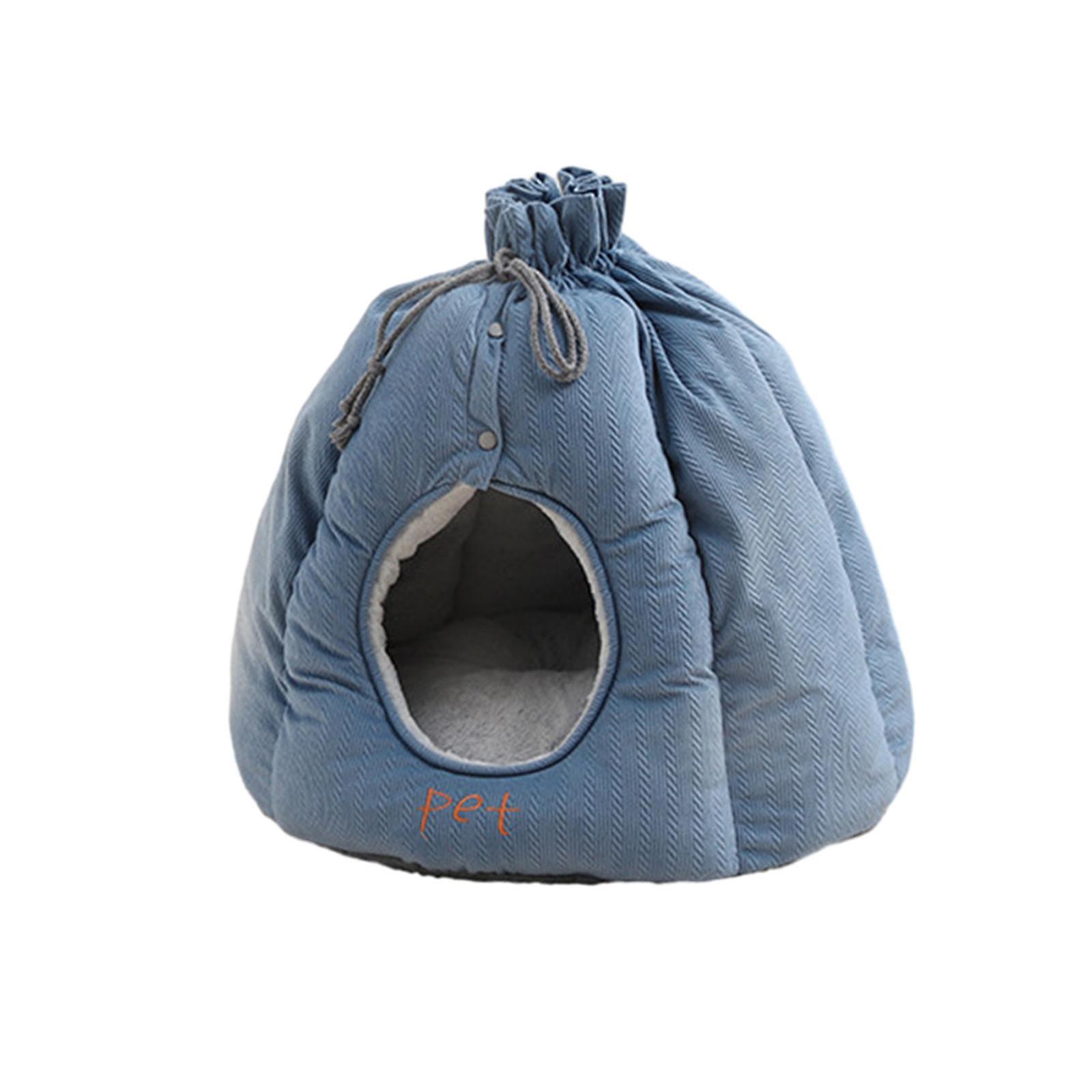 2 i 1 kæledyr seng konvertibel kattehus rede seng kæledyr privatliv plads katte gemmested telt