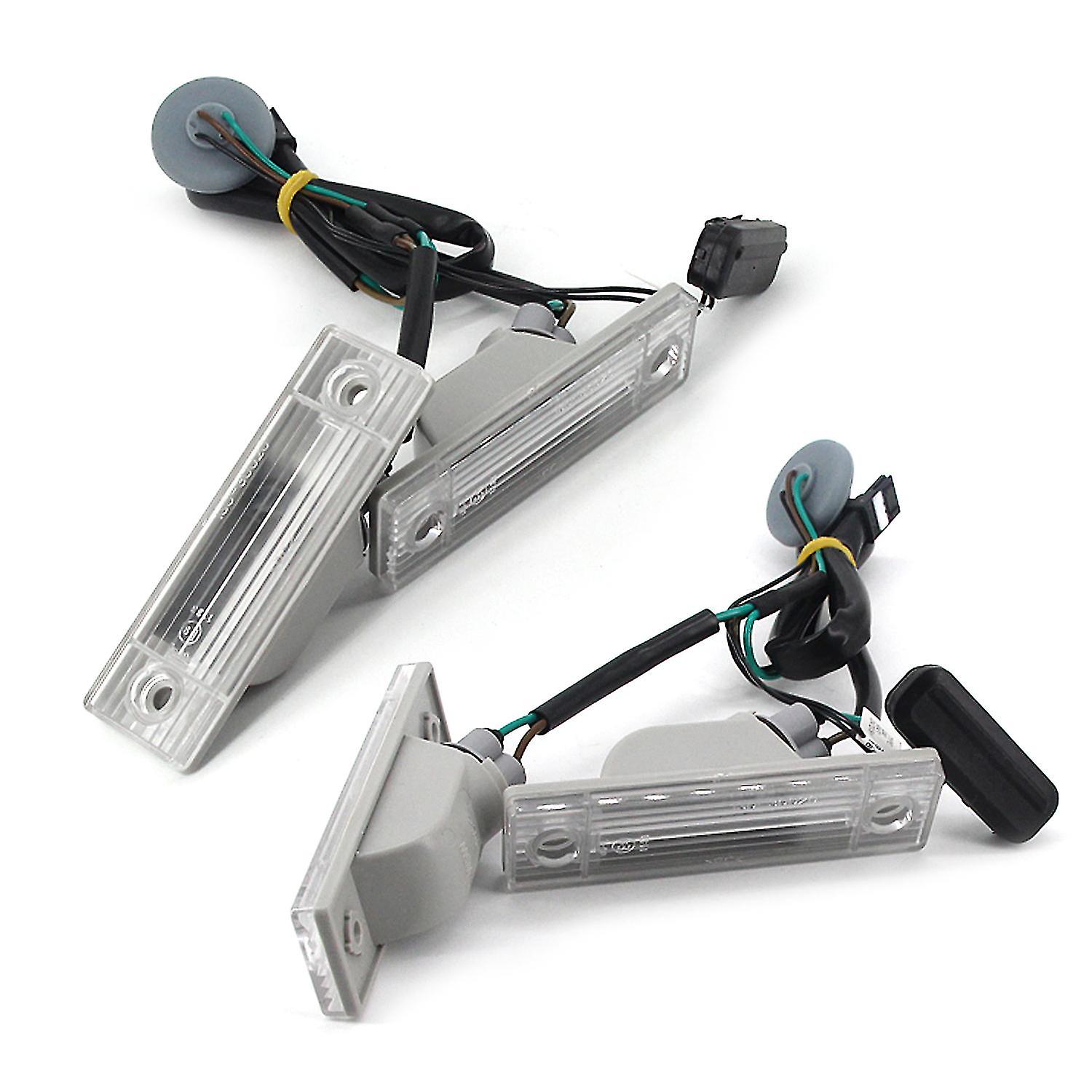 Anxingo Rear Trunk Release Switch Licence Plate Lamp Light