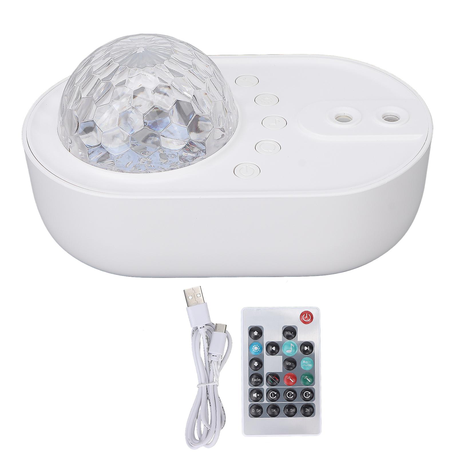 Night Light Projector 10 Light Color Mode Brightness Adjustable Music Star Sky Projection Lamp Gift