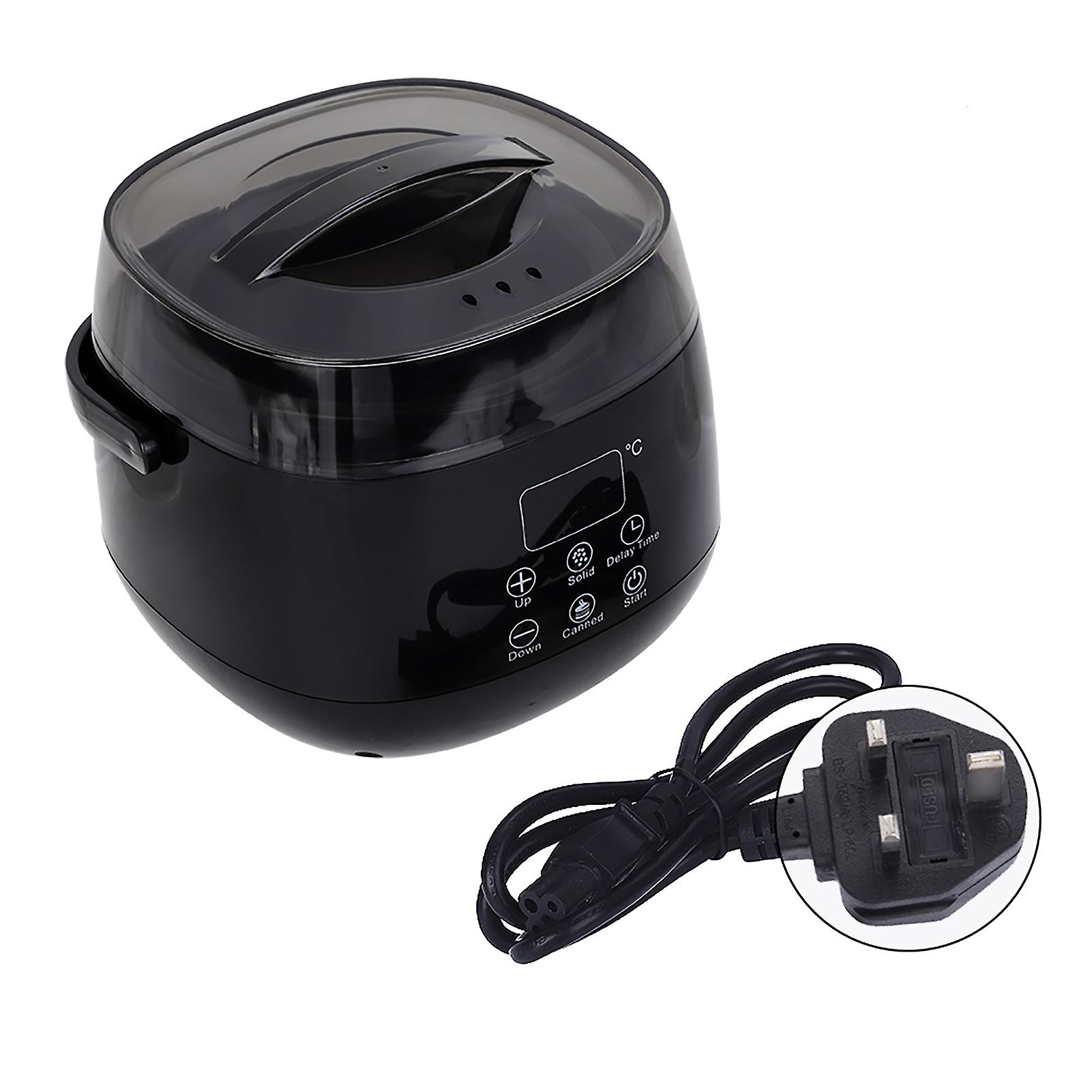 Black UK Plug Adjustable Home Wax Warmer with Hand Heating