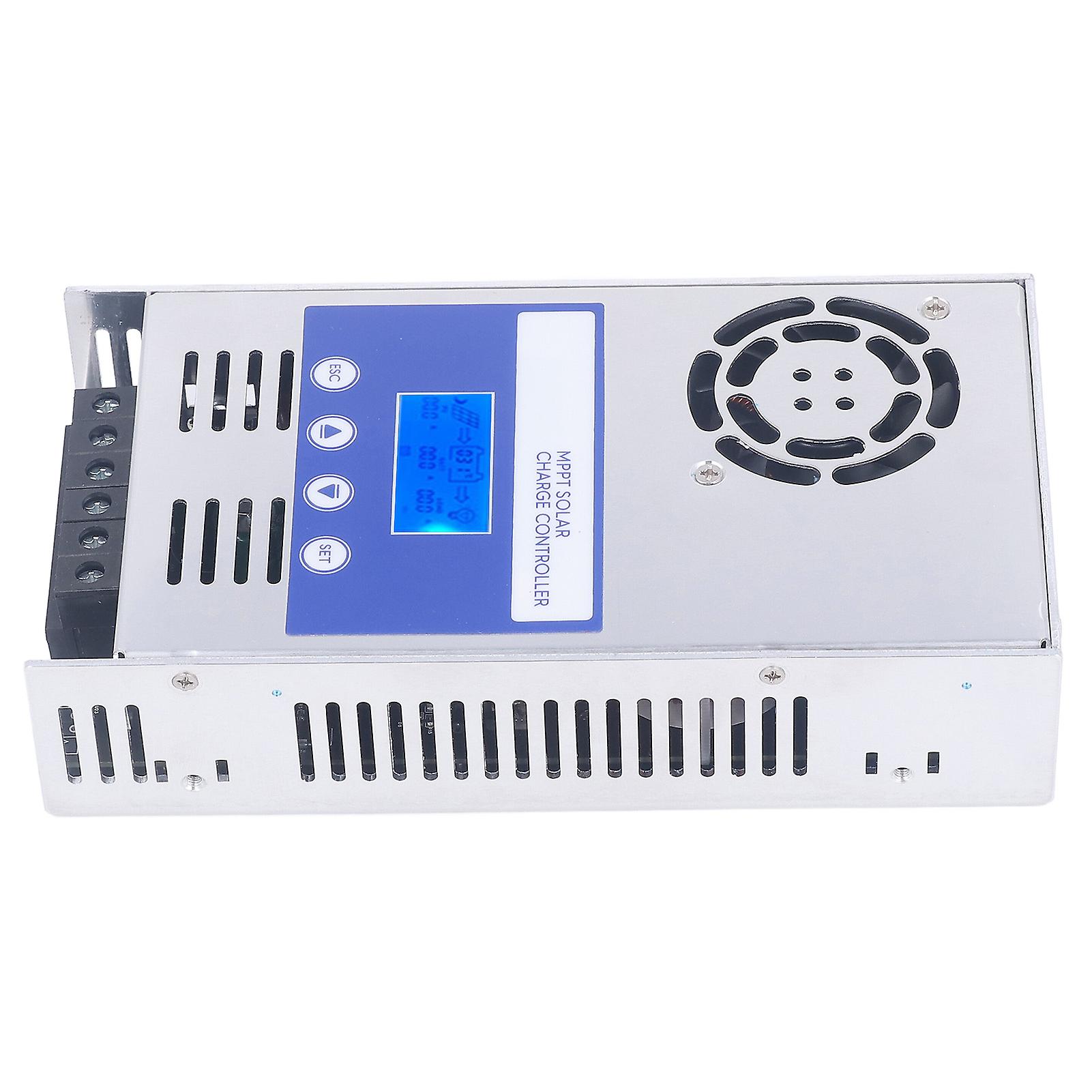 MPPT Solar Charge Controller Solar Panel Regulator with LCD Display for Sealed Gel 12V 24V 36V 48V Maximum 180VDC Input 60A 