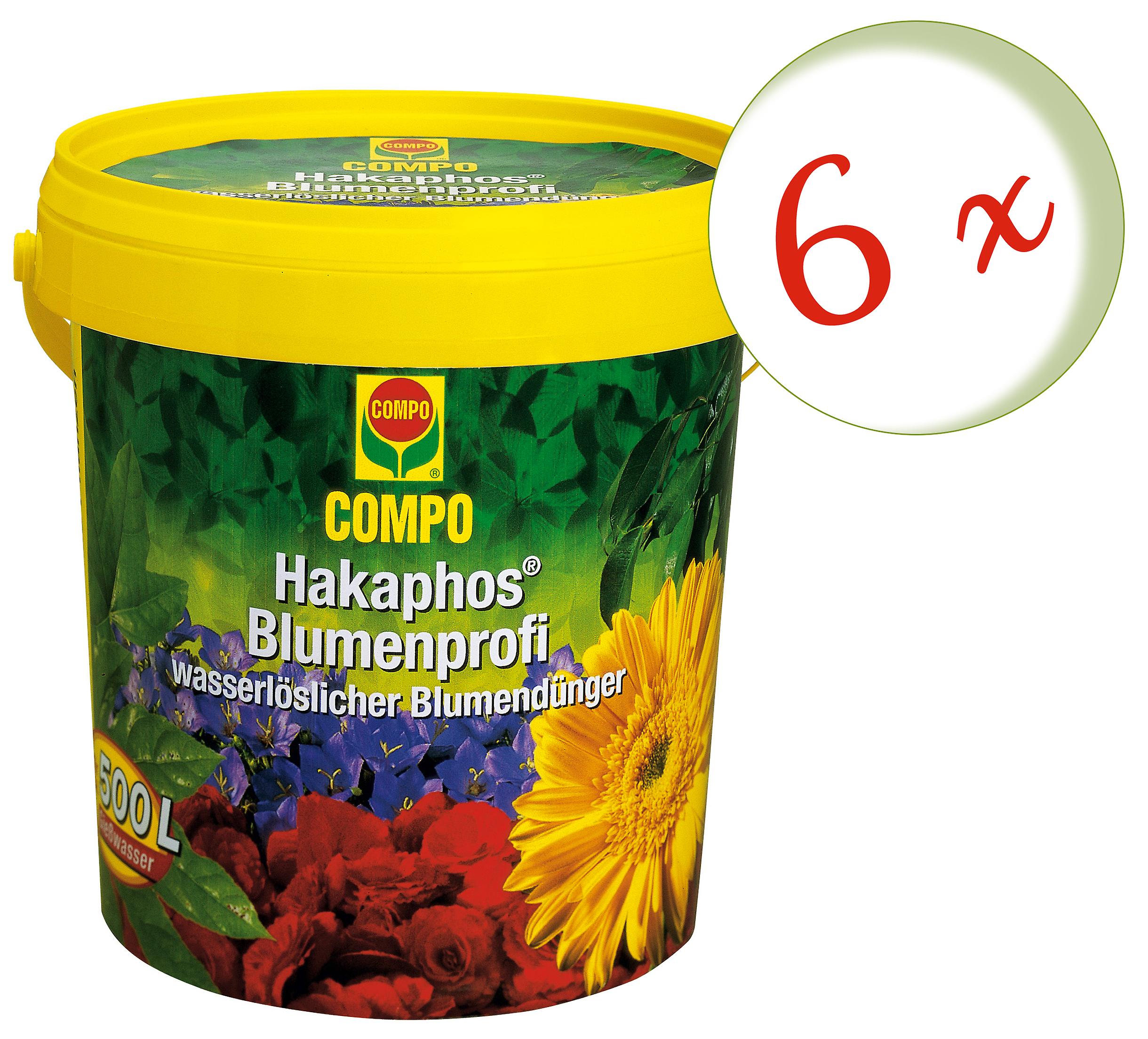 6 x COMPO Flower Professional, 1.2 kg