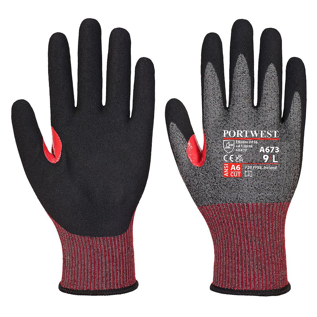 Portwest A673 Cs Ahr18 Nitrile Foam Cut Resistant Gloves