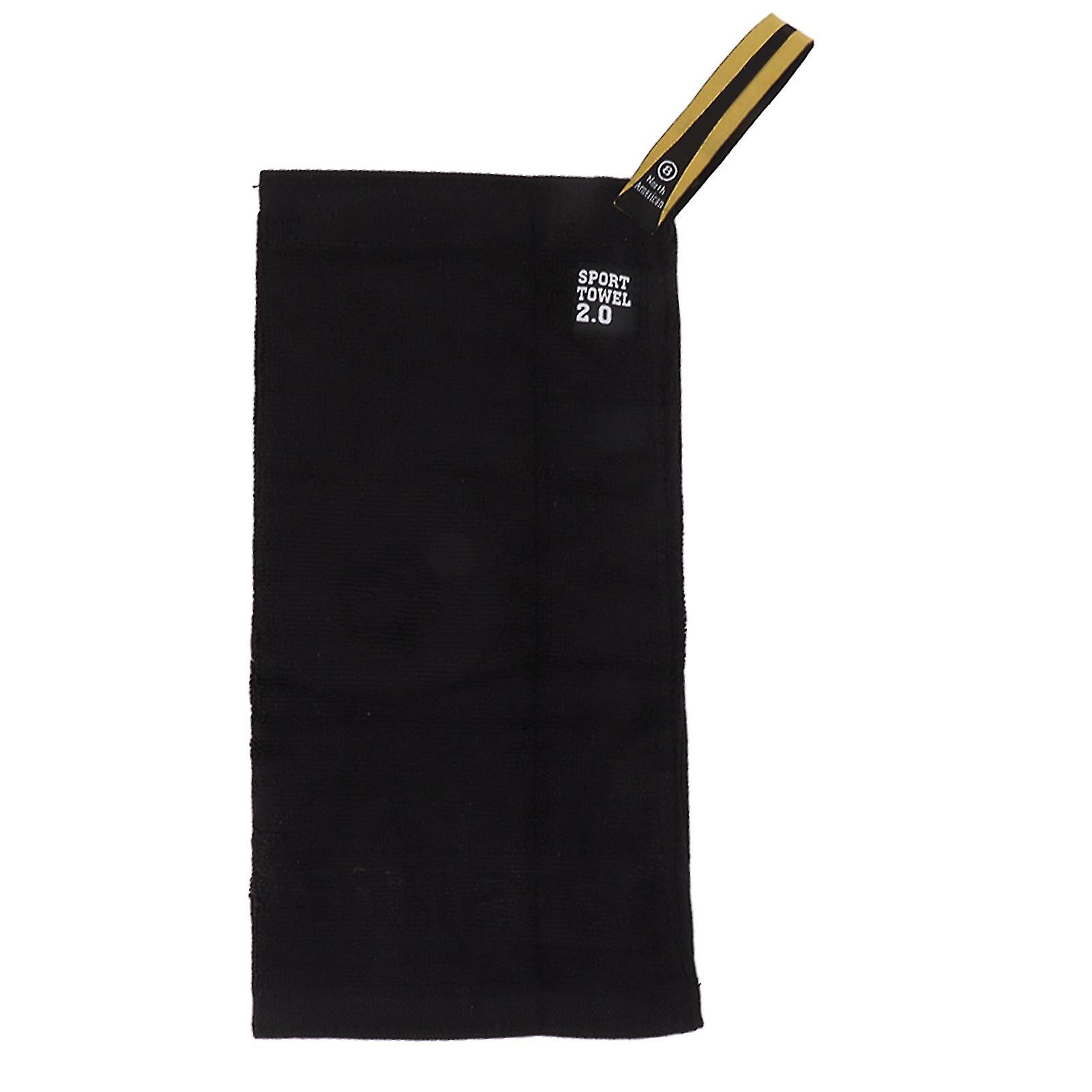 Chiffon de nettoyage pour queue de billard, en coton, noir