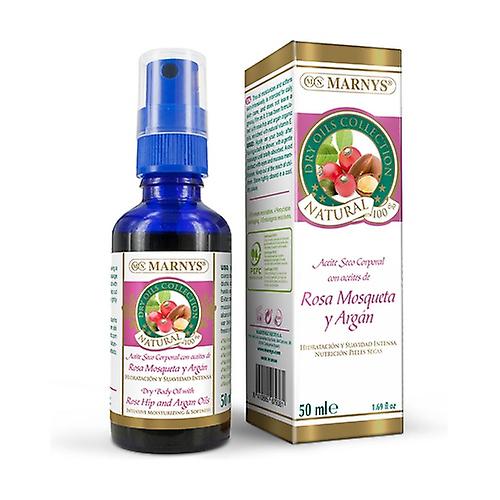 Body dry oil with Rosehip and Argan oils 50 ml of oil