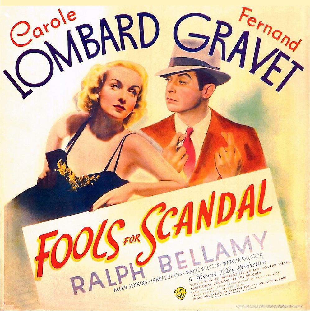 Fools For Scandal U Poster