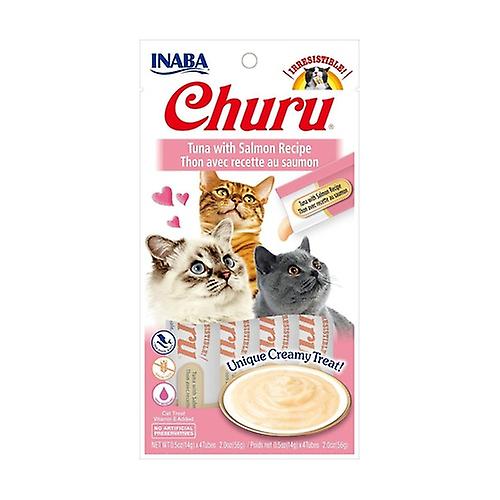 Churu Cream for Cats Tuna with Salmon 1 unit (Salmon - Fish - Tuna)