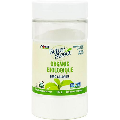 Organic Stevia Extract Powder, 113 Grams by Now