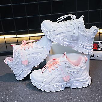 Sty-1 Kids Mesh Athletic Sports Running Chunky Sneakers Trainers Lightweight Student Boys Girls Casual Shoes