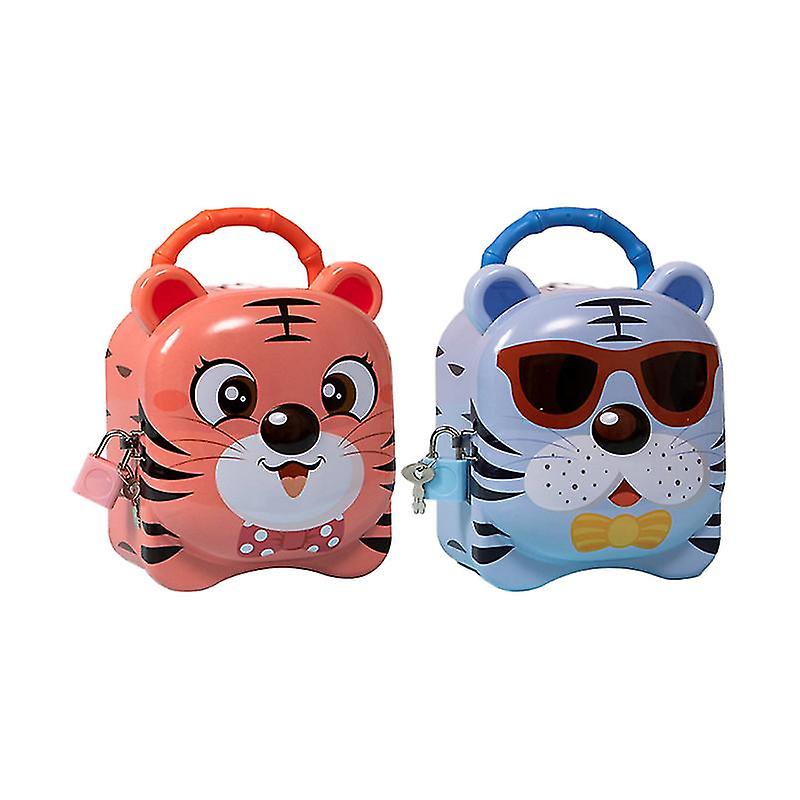 2pcs Tiger Saving Box