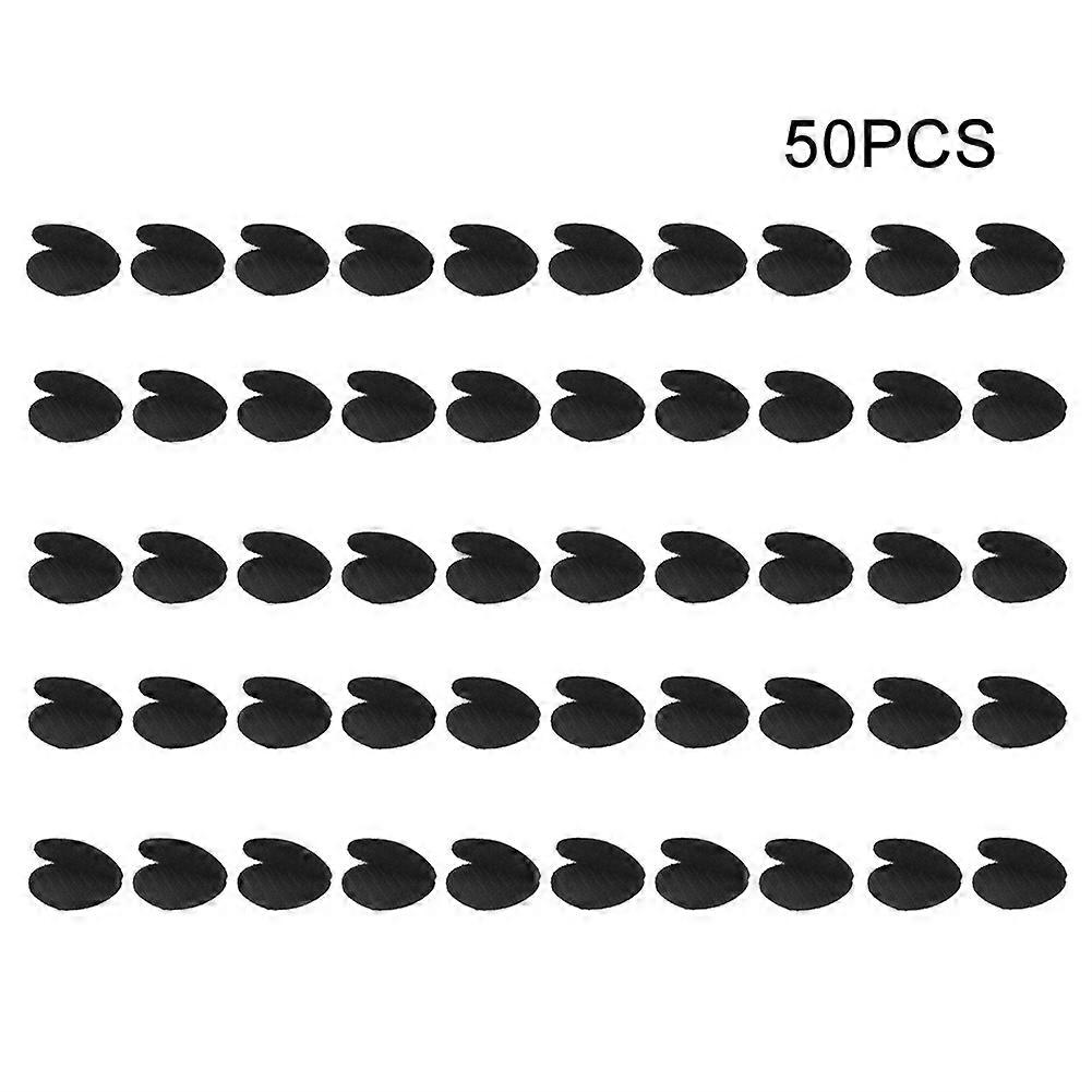 50Pcs Seamless Double-Sided Hook and Loop Fasteners Bed Sheet Carpet Fixed Stickers