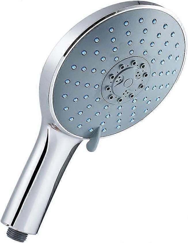 Handheld Shower Head 7 Modes Chrome Shower Head Shower Head (blue)