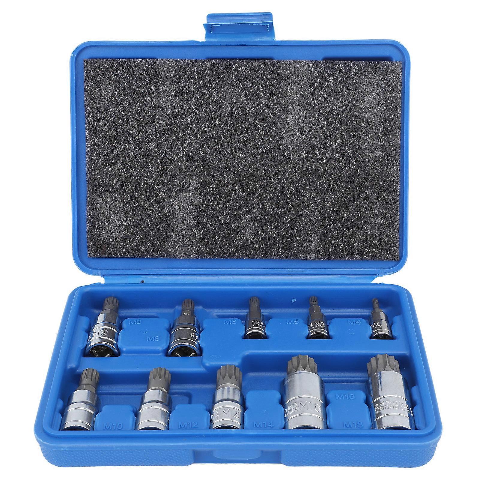 Screwdriver Bit Socket Set Reliable Efficiency Rugged High Strength For Car And Motorcycle Repairs