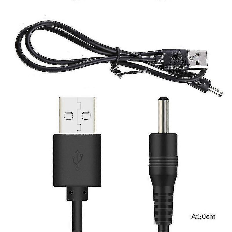 Usb στην αντικατάσταση καλωδίων φόρτισης dc 3.5v για foreo Luna/luna 2/mini/mini 2/go/luxe καλώδιο φορτιστών usb καθαριστικών προσώπου 100cm