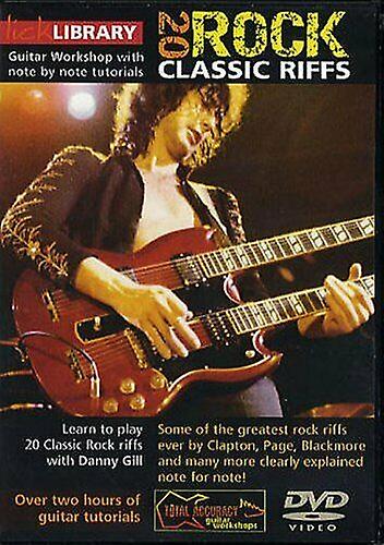Lick Library 20 Classic Rock Riffs DVD cert E - Regio 2