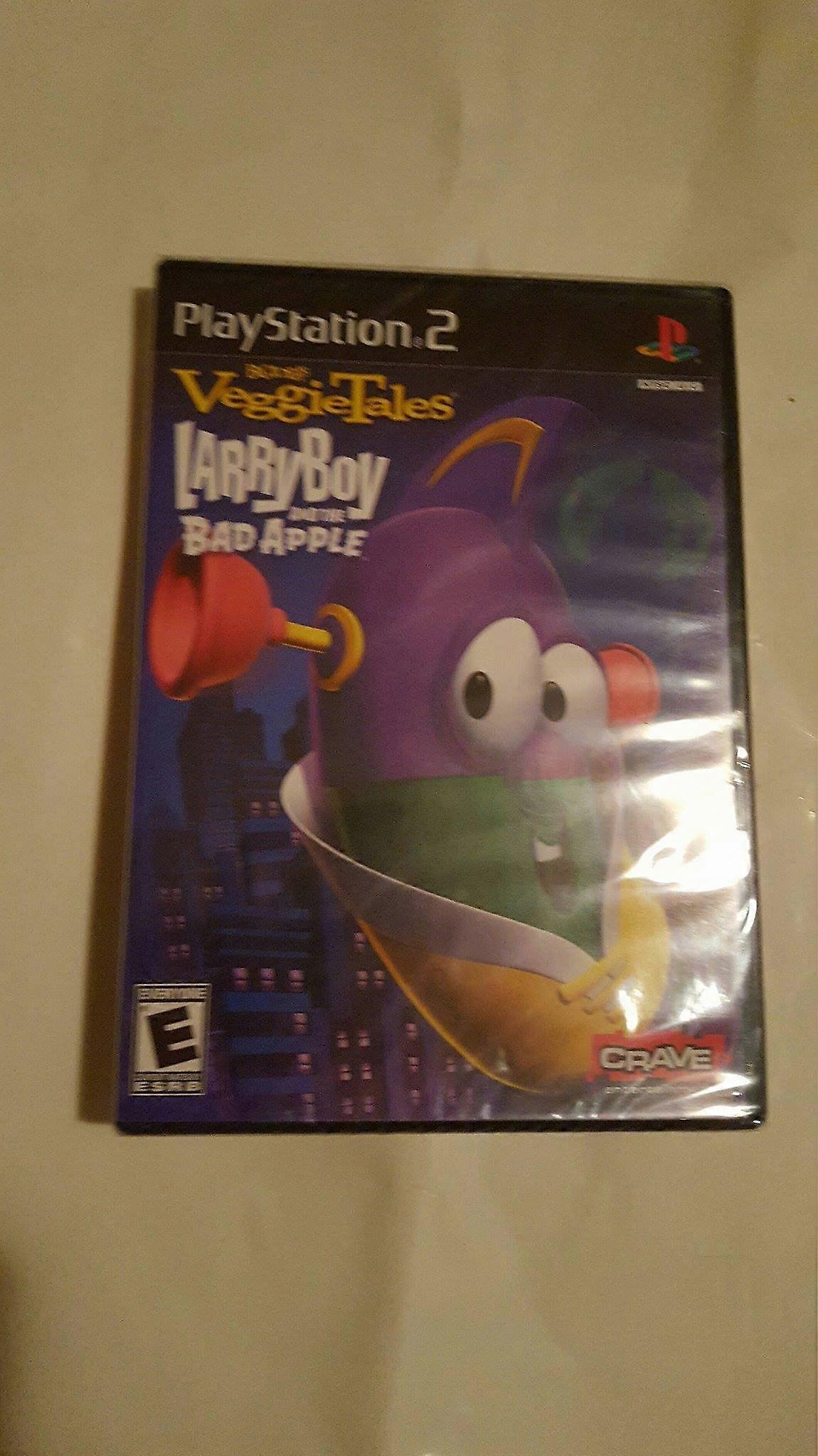 Veggietales Larry Boy 坏苹果游戏 - PlayStation 2 - PAL - 全新且密封