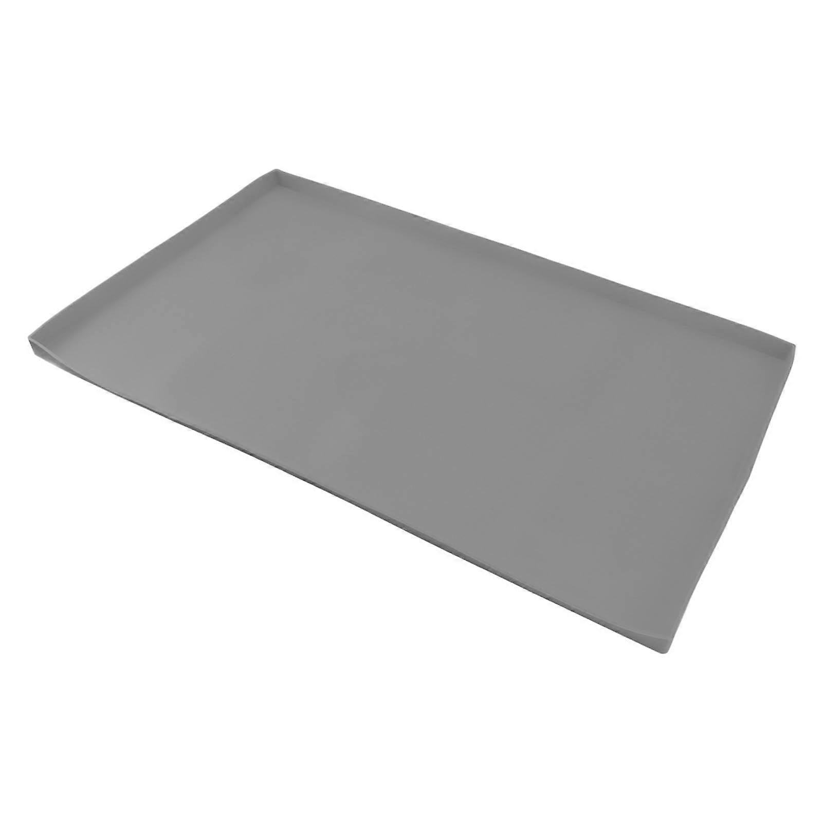 Silicone Griddle Mat Silicone Protective Mat Cover Grill Cover for Blackstone Griddle Top 36 Inches Gray