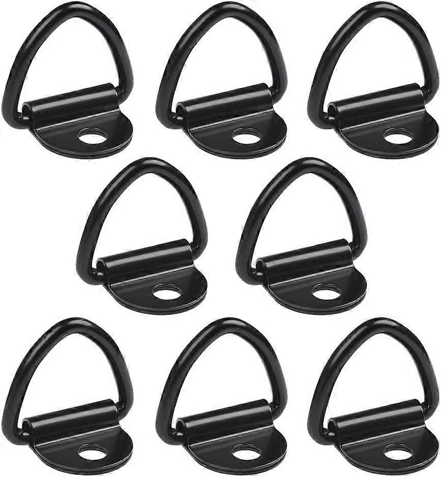 8ピースのステンレス鋼タイダウンリングVリングフックトレーラー、重機、電動工具、ラッシング用