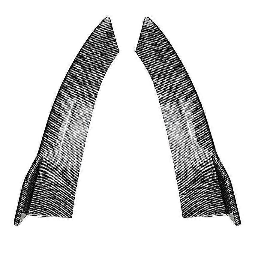 High quality2 pcs 2019 To Up For Mercedes Benz C Class W206 C200 C260 C300 AMG Rear Bumper Side Diffuser Splitter Spoiler By Glossy Black