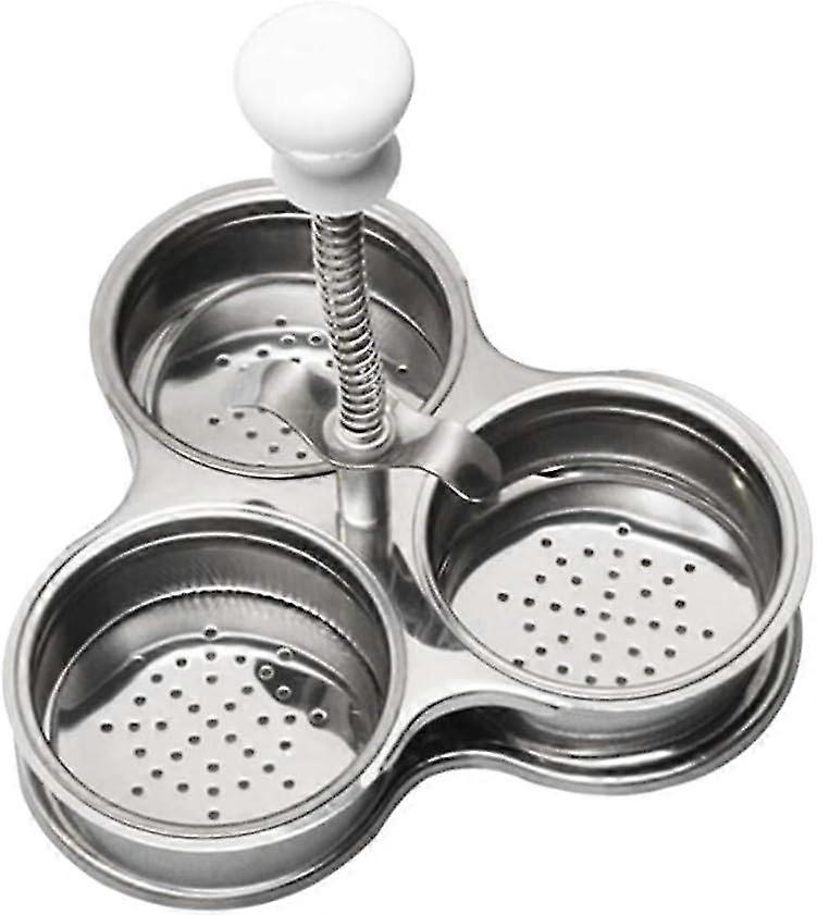Egg Poacher Insert Stainless Steel Poached Egg Cooker Eggs Poachin