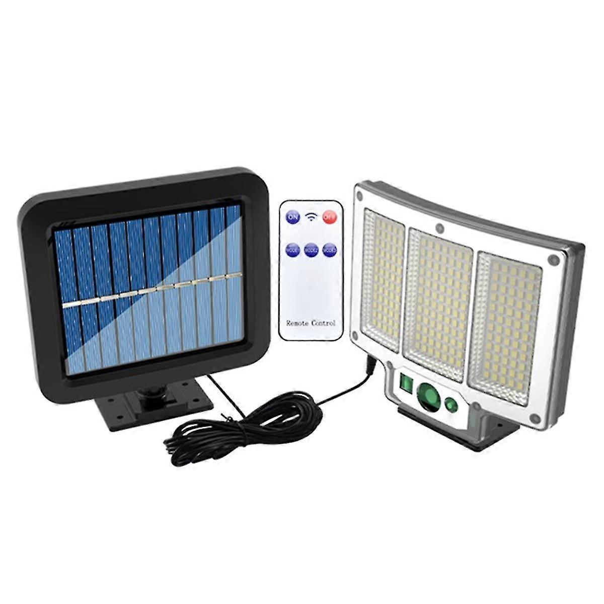 Led Solar Light Waterproof Light Motion Sensor Light With Remote Control Courtyard Corridor Door Se