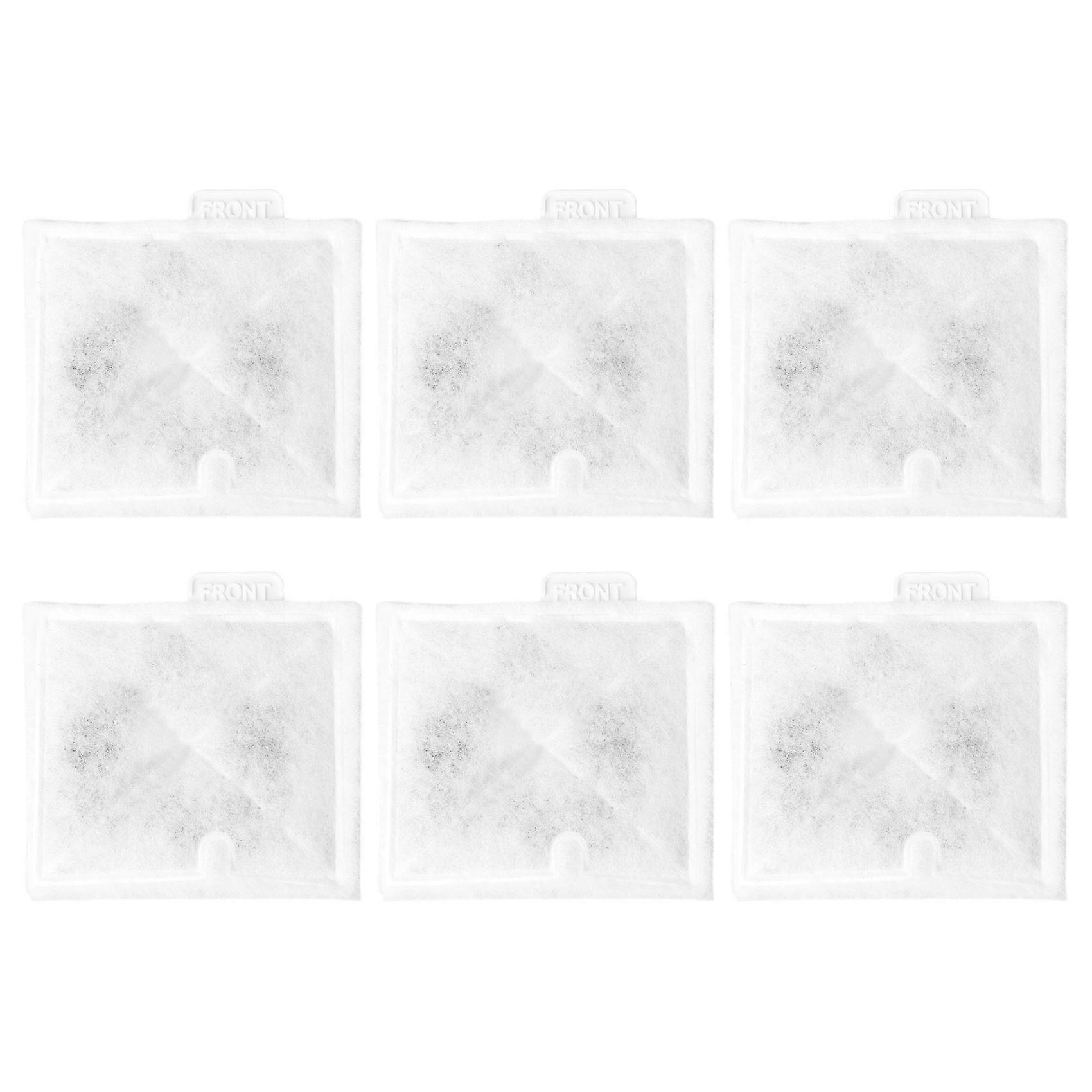 6 Aquarium Medium Charcoal Filter Cartridges,for Replacements QuietFlow Power 10