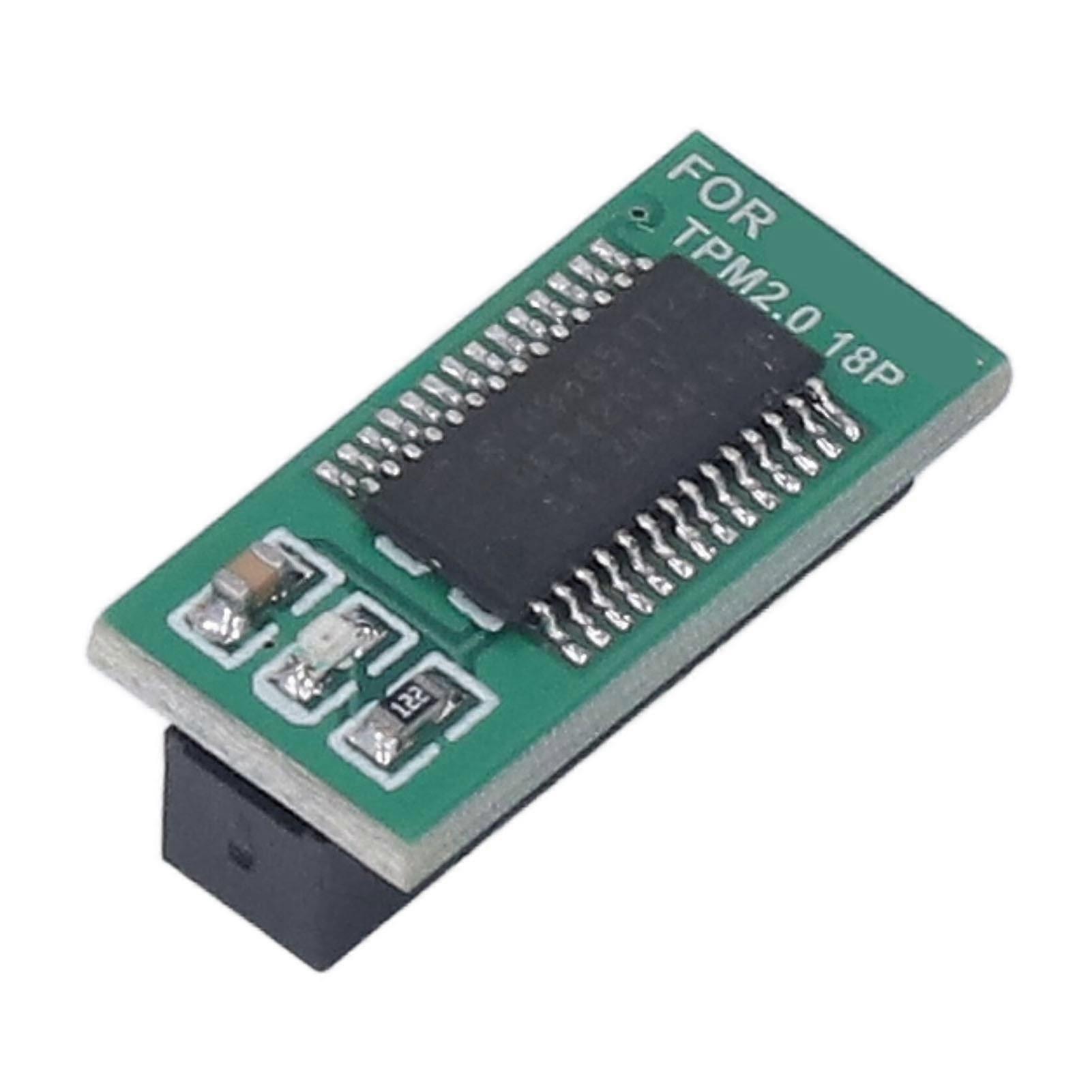Modulo di sicurezza TPM 2.0 Processore di crittografia discreta a 18 pin Modulo TPM 2.0 ad alta sicurezza per Windows 11