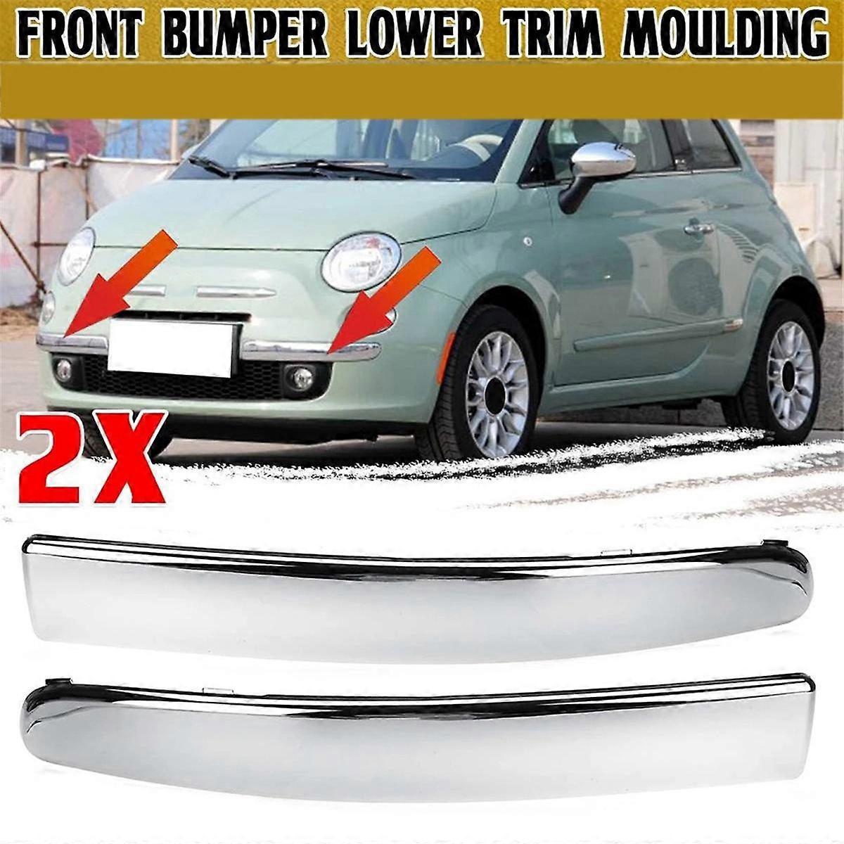 For 2007-2015 Left Side Front Lower Bumper Chrome Molding Trim 735455057