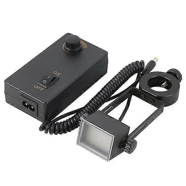 25Mm/32mm dia pillar install led spotlight adjustable illuminator oblique incidence lamp for stereo microscope video camera