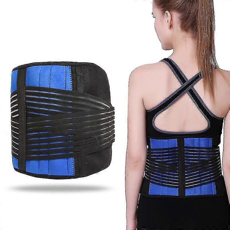Supporto lombare regolabile a doppia trazione Tutore inferiore Sollievo dal dolore Vita unisex
