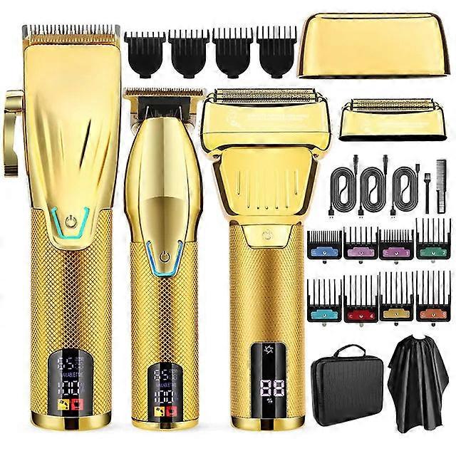 Resuxi 362 New 3 In 1 Professional Clipper And Electric Set For Barber Men Trimmer Shaver Hair Cutting Hine