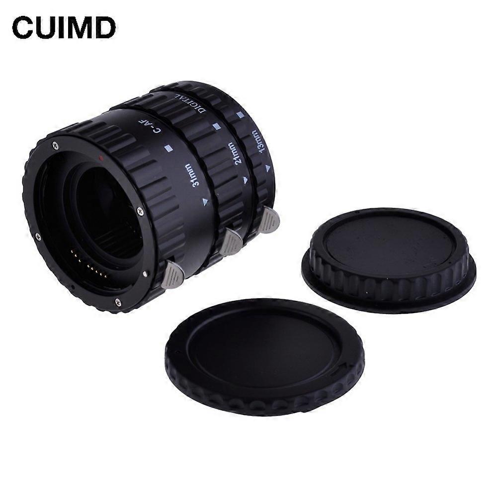 MK-C-AF-B ABS Ensemble de tubes d’extension macro autofocus pour Canon EOS EF EF-S 450D 500D 55D 600D 1100D T5i T4i T3i