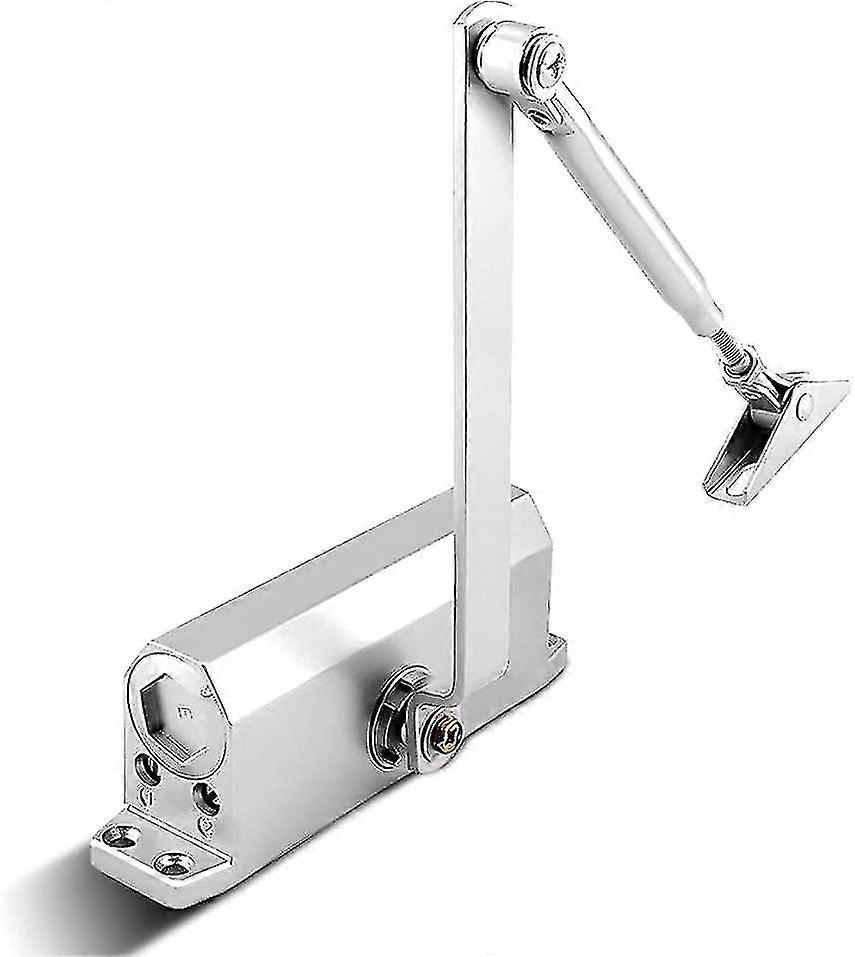 Heavy Duty Automatic Door Closer, Fire Door Closer, Fireproof Safe Door Opener, Hydraulic Buffer Positioning Spring, 45-65kg Home Commercial Door Clos