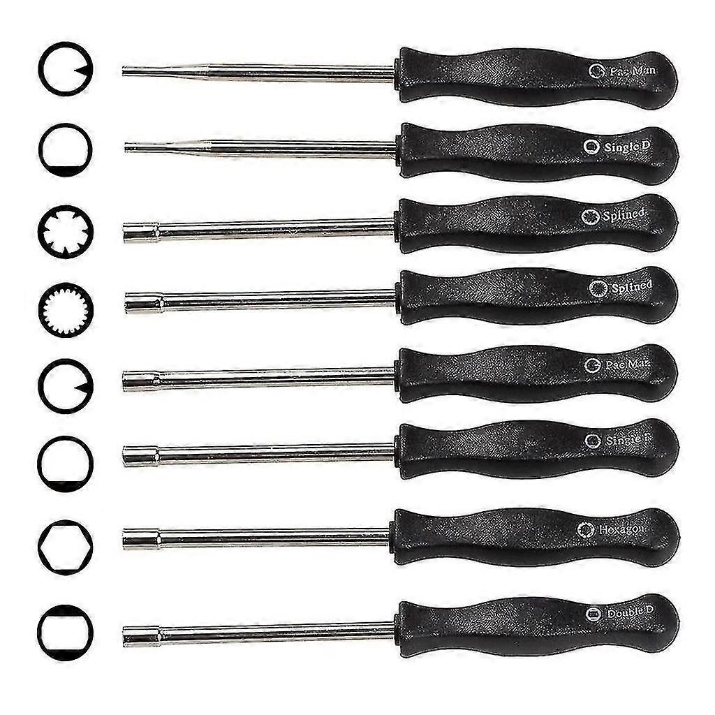 8 Different Carburetor Screwdrivers, Carburetor Adjment Tool Set Carburetor Adjment Tw