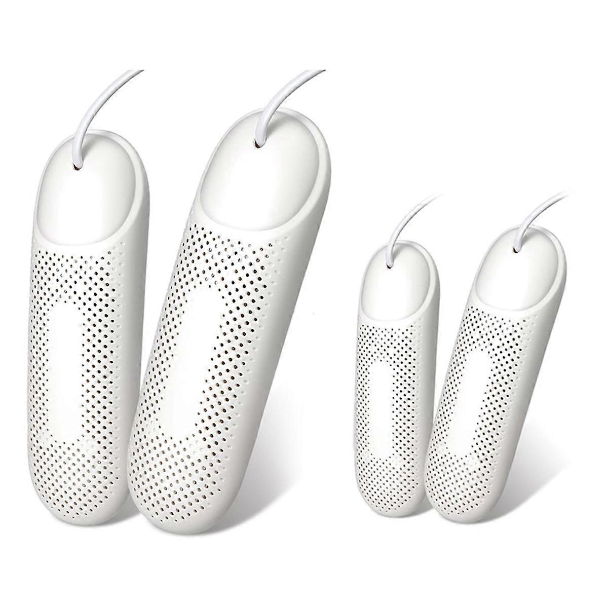 2 Pairs Boot Dryer Shoe Dryer Foot Dryer Portable Footwear Dryers Machine with 3 Timer Modes for Ad