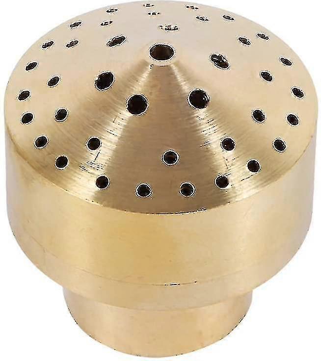 Brass Column Firework Fountain Nozzle Garden Pond Sprinkler (1 Inch) 1 Piece