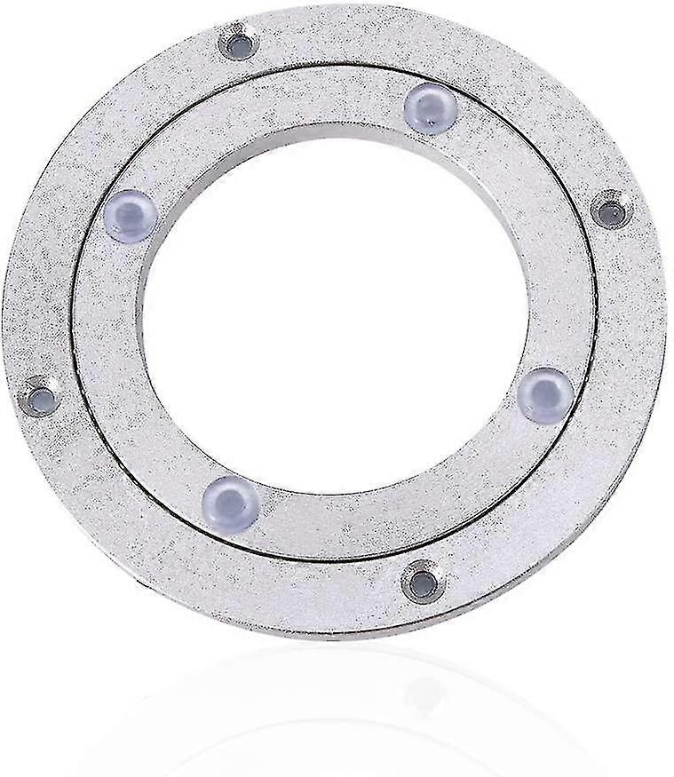 Sculpture Base Tabletop Rotation 360 Degree Ball Bearing Aluminum Turntable Tv Stand (size : 6inch)